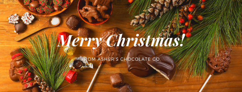 Merry Christmas from Asher's Chocolate Co. 